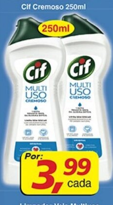 Supermercados Guanabara Cif Cremoso 250ml oferta