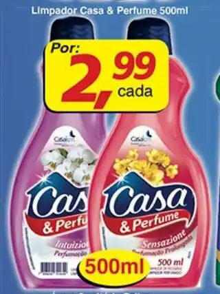 Supermercados Guanabara Limpdor Casa & Perfume 500ml oferta