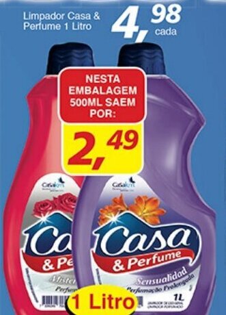 Supermercados Guanabara Limpador Casa & Perfume 1L oferta