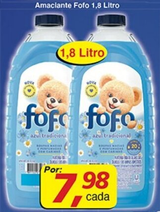 Supermercados Guanabara Amaciante Fofo 1.8L oferta