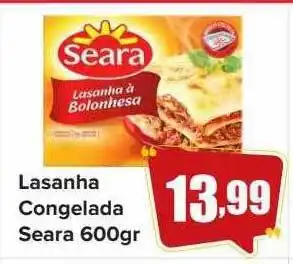 Rede Plus Supermercados Lasanha congelada seara oferta