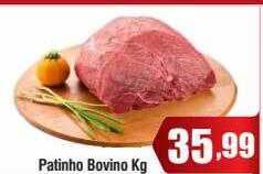 Rede Plus Supermercados Patinho bovino kg oferta