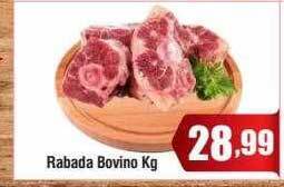 Rede Plus Supermercados Rabada bovino kg oferta
