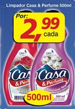 Supermercados Guanabara Limpador Casa & Perfume 500ml oferta