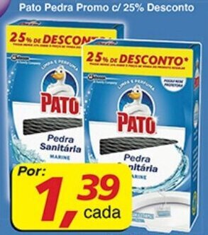 Supermercados Guanabara pato Pedra Promo c/25% Desconto oferta