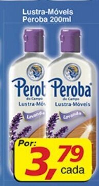 Lustra Moveis Peroba 200ml