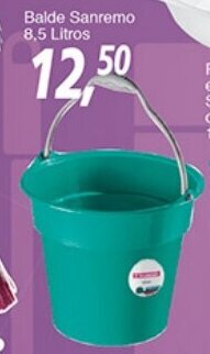Supermercados Guanabara Balde Sanremo 8.5L oferta