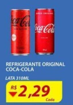 Assaí Atacadista Refrigerante Original Coca Cola 310ml oferta