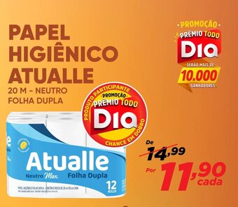 Dia Papel Higiênico Atualle 20m oferta