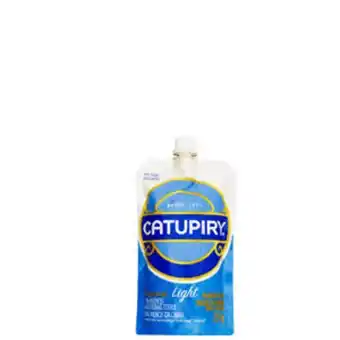 Super Lagoa Requeijao crem catupiry light 250g sache oferta