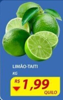 Assaí Atacadista Limão taiti 1kg oferta