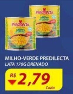Assaí Atacadista Milho Verde Predilecta Lata 170g oferta