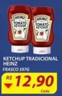 Assaí Atacadista Ketchup Tradicional Heinz 397g oferta