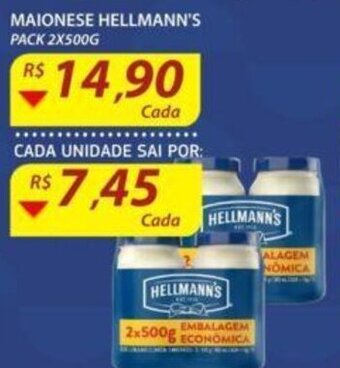 Assaí Atacadista Maionese Hellmann's 2x500g oferta