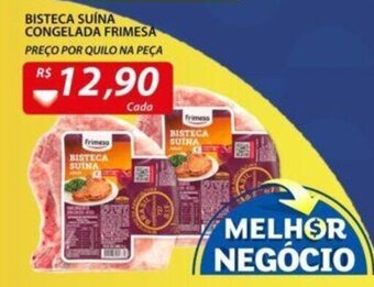 Assaí Atacadista Bisteca suína Congelada Frimesa 1kg oferta