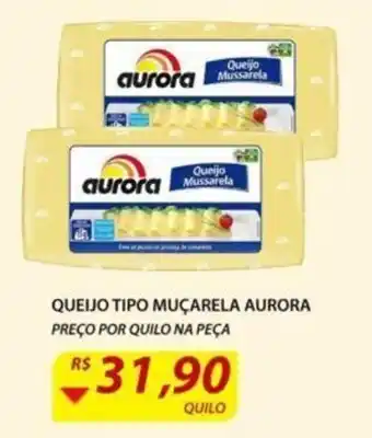 Assaí Atacadista Queijo Tipo Muçarela Aurora oferta