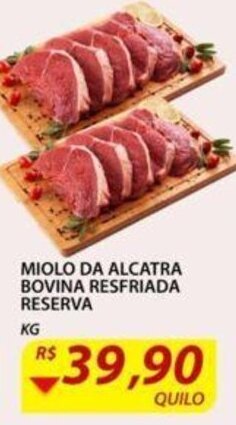 Assaí Atacadista Miolo da Alcatra Bovina Resf. Reserva 1kg oferta