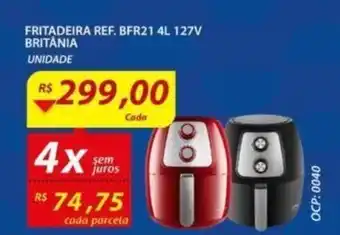 Fritadeira Ref. BFR21 4L 127V Británia