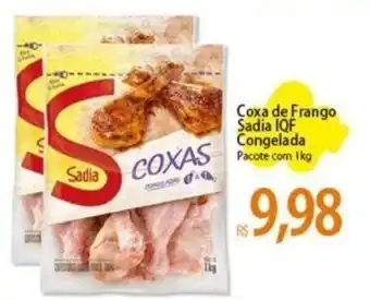 Atacadão Coxa de Frango Sadia IQF Cong. 1kg oferta