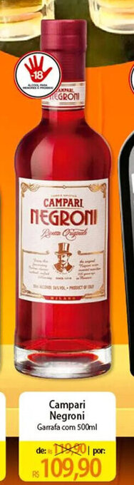 Atacadão Campari Negroni 500ml oferta