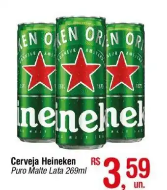 Fort Atacadista Cerveja Heineken 269ml oferta