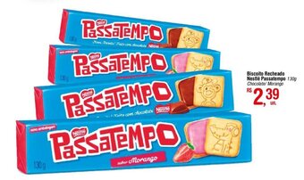 Fort Atacadista Biscoito Recheado Nestlé Passatempo 130g oferta