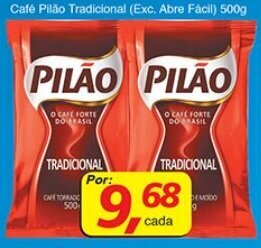 Supermercados Guanabara Cafe Pilao 500g oferta