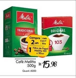 Giassi Supermercados Café melitta oferta