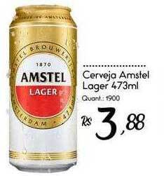 Giassi Supermercados Cerveja amstel lager oferta