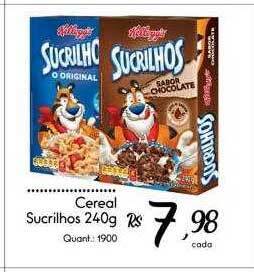 Giassi Supermercados Cereal sucrilhos oferta