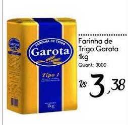 Giassi Supermercados Farinha de trigo garota oferta