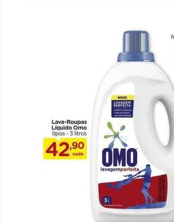 Carrefour Lava-roupas liquido omo tipos oferta