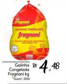 Giassi Supermercados Galinha congelada fragnani kg oferta