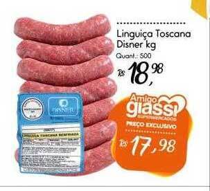 Linguiça toscana disner kg