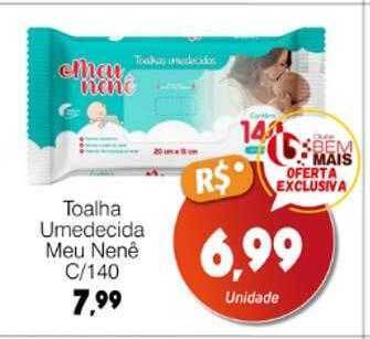 Toalha umedecida meu nenê c-140