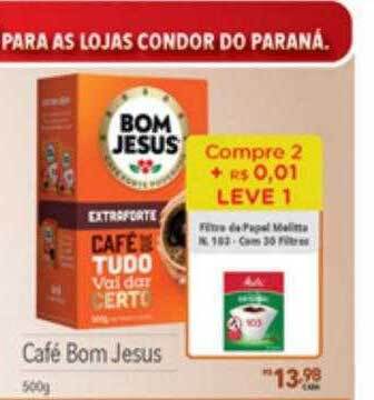 Supermercados Condor Café bom jesus oferta