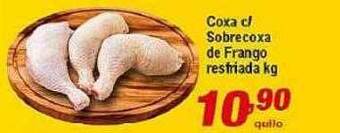 Ricoy Supermercados Coxa c sobrecoxa de frango resfriada kg oferta