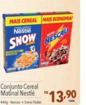 Supermercados Condor Conjunto cereal matinal nestlé oferta