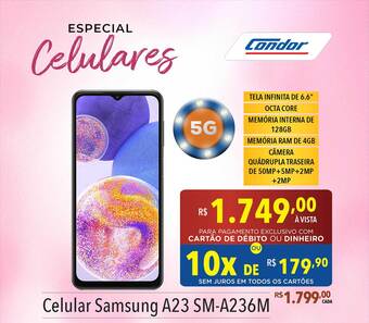 Supermercados Condor Celular samsung a23 sm-a236m oferta