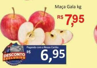 Supermercados Savegnago Maça gala kg oferta