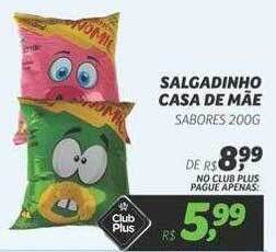 Salgadinho casa de mãe