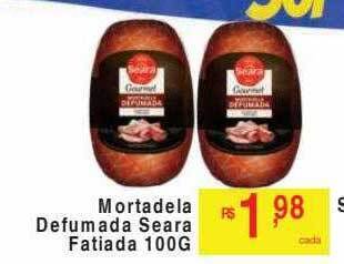 Abevê Supermercados Mortadela defumada seara fatiada oferta