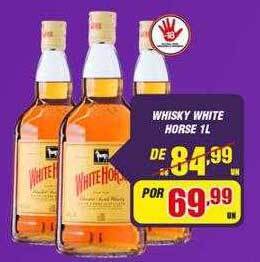 Violeta Supermercados Whisky white horse oferta