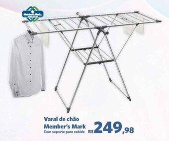 Sam's Club Varal de Chão Member's Mark oferta