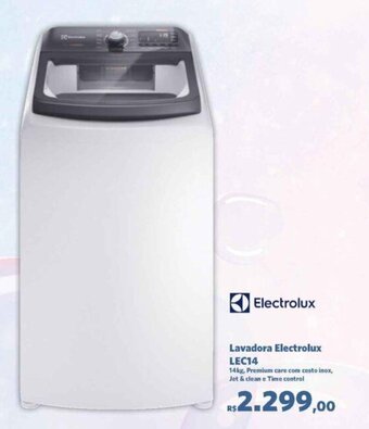 Lavadora Electrolux LEC14