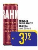 Mercantil Rodrigues Cerveja brahma 350ml oferta