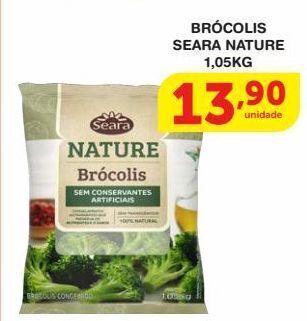 Roldão Brócolis seara nature 1,05kg oferta