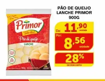 Pão de queijo primor 900g