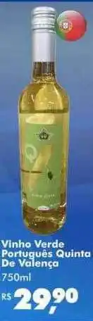 Big Box Vinho verde português quinta de valença oferta