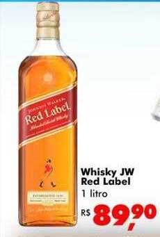Big Box Whisky jw red label oferta